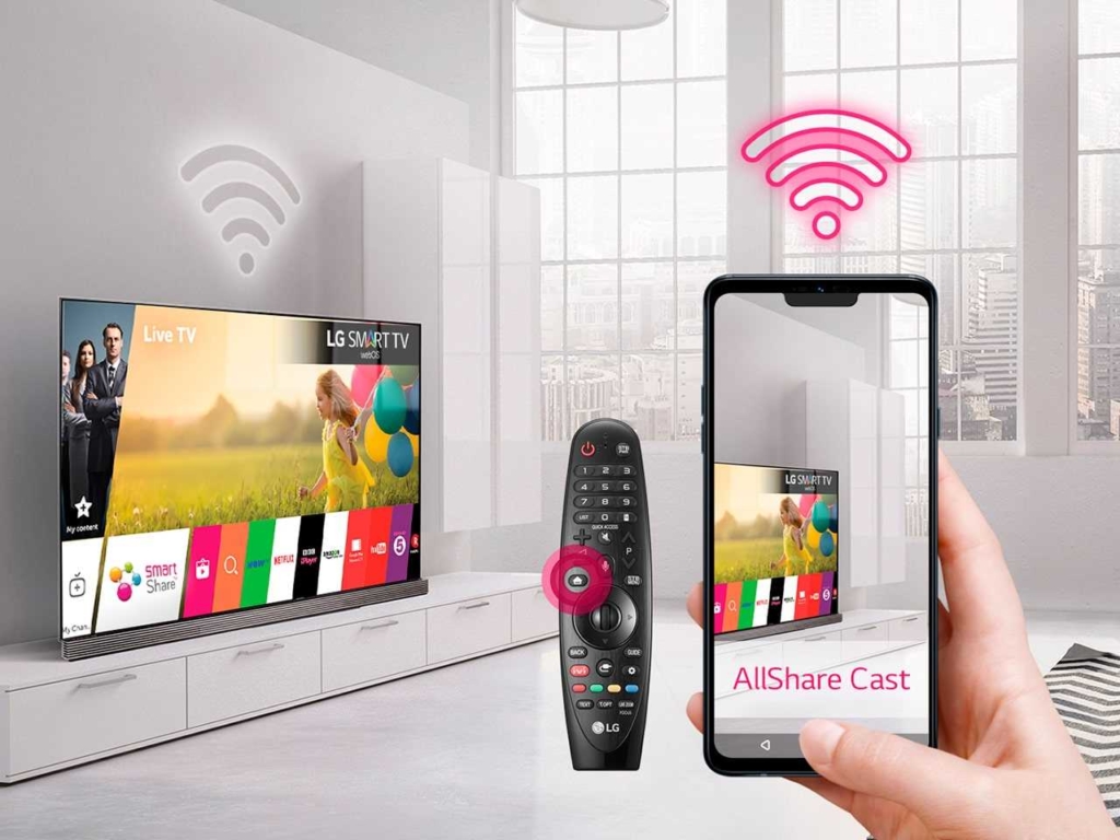 Как подключиться к телевизору LG через Iphone?