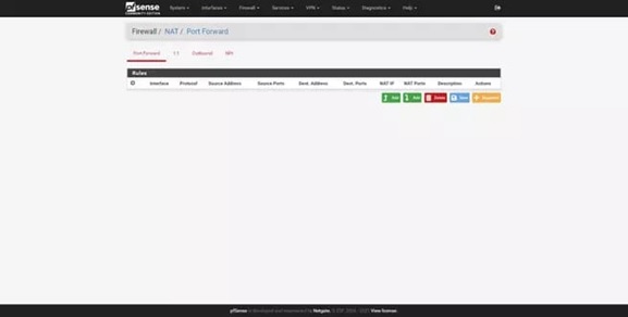 Настройка pfsense с нуля