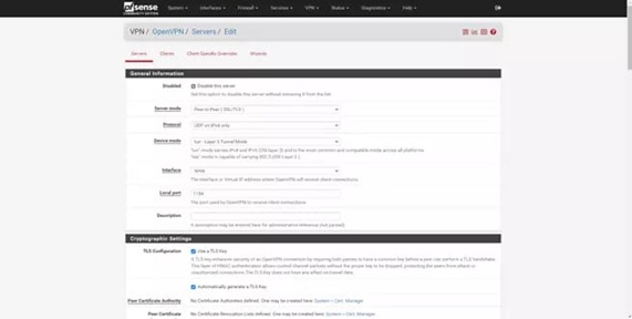 Настройка pfsense с нуля