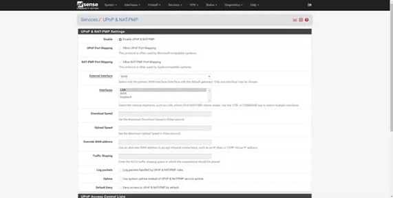 Настройка pfsense с нуля